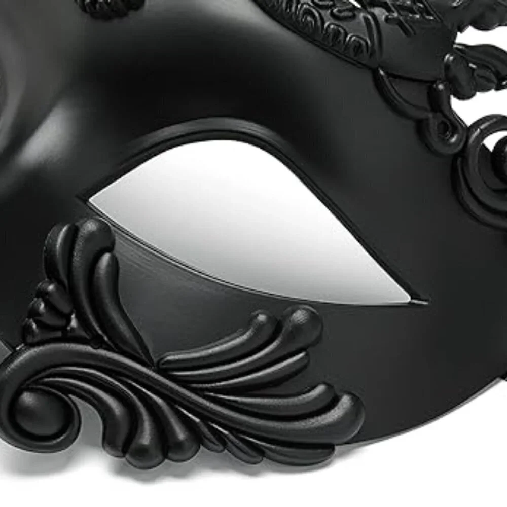 Greek Roman Masquerade Mask Halloween Mask Venetian Mardi Gras Mask - Picture 8 of 8